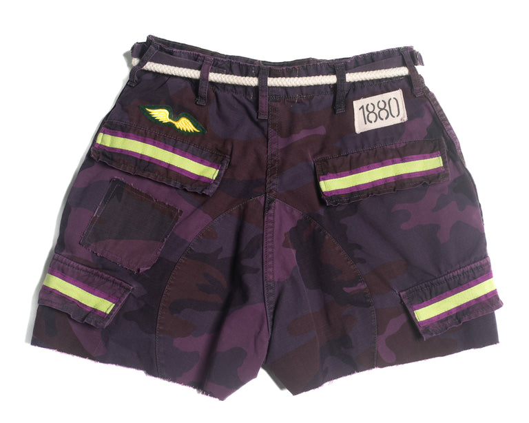 Ultraviolet Camo Short