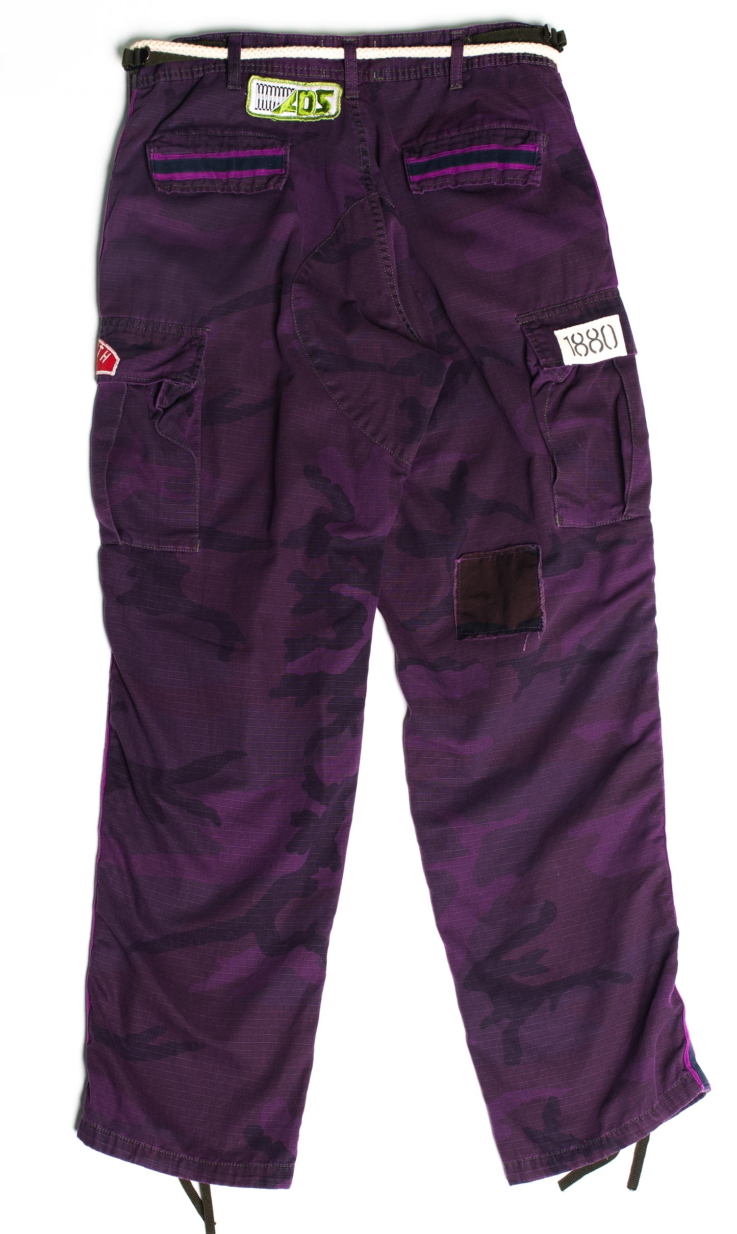 Ultraviolet All Patched Camo Trouser