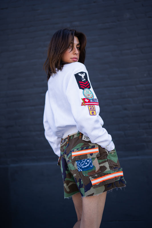 Sun Kissed Vintage Camo Shorts