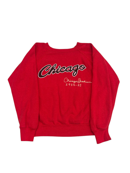 Vintage Chicago Crewneck with Embroidery