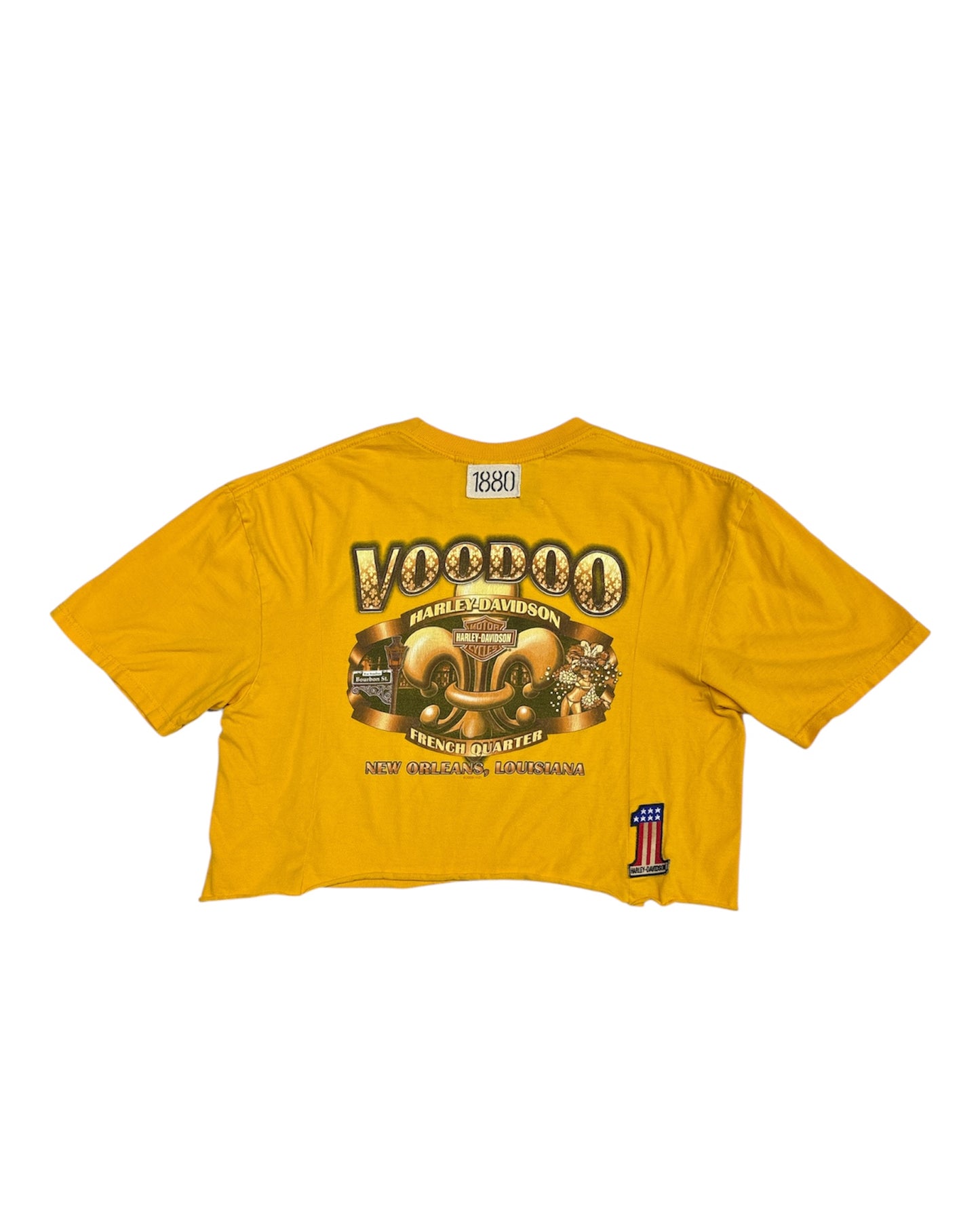 Harley Davidson Cropped Tee Voodoo