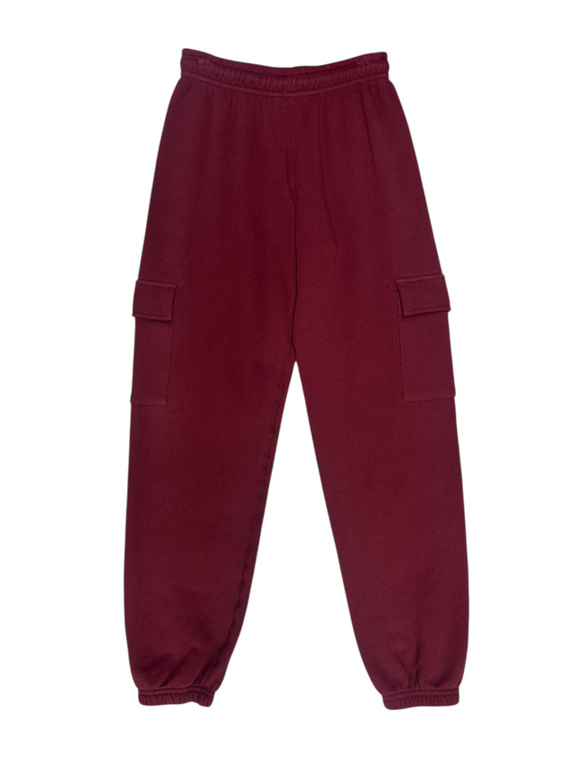Burgandy Cargo Sweatpant