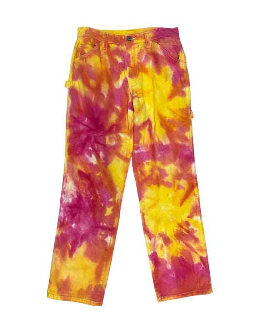 Tie Dye Blast Re-worked Painter Pant