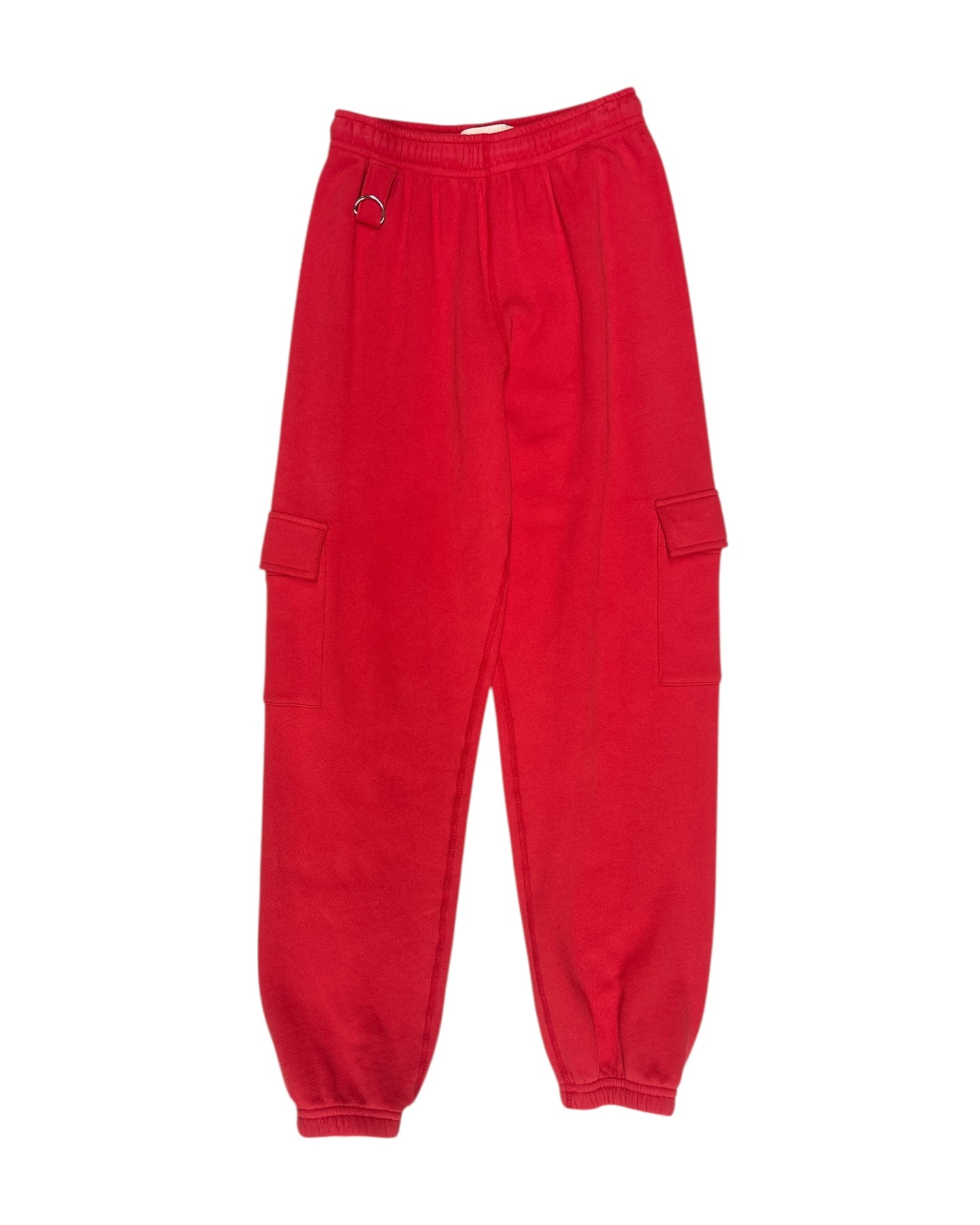 Red Cargo Sweatpant