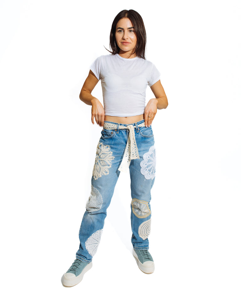 Lacework Jean