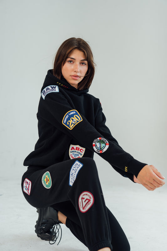 Side All Patched Up Sweatpants