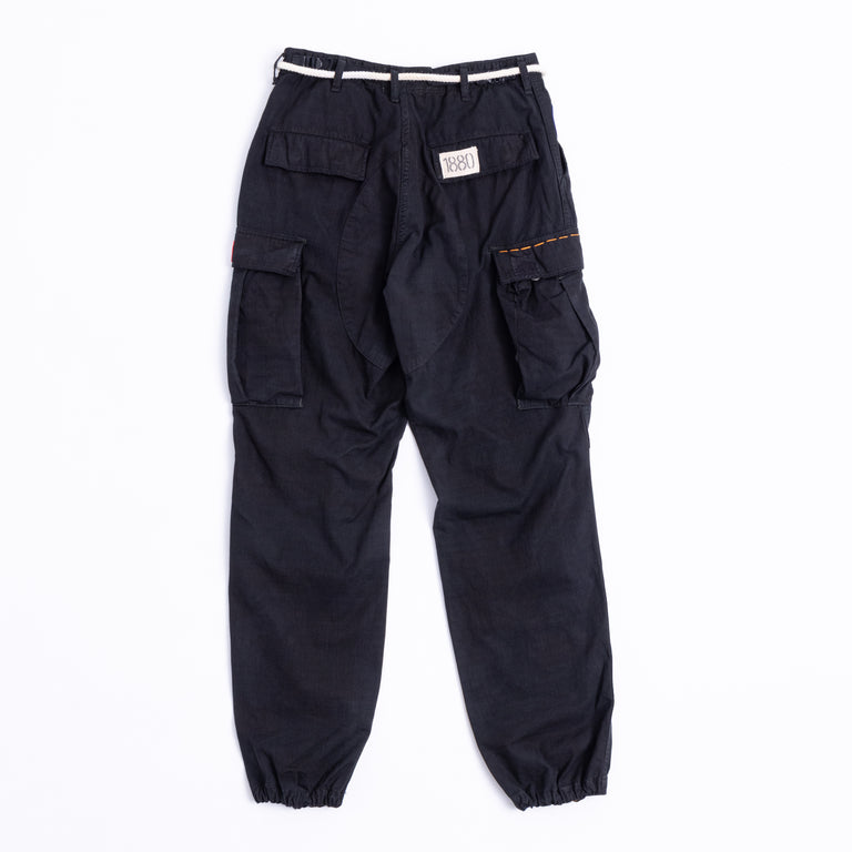 Black Camo All Patched Up Trousers