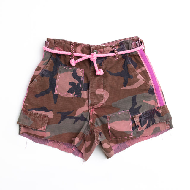 Hot Pink Camo Shorts