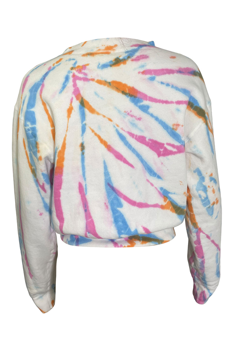 Sunburst Swirl Tie Dye Crewneck