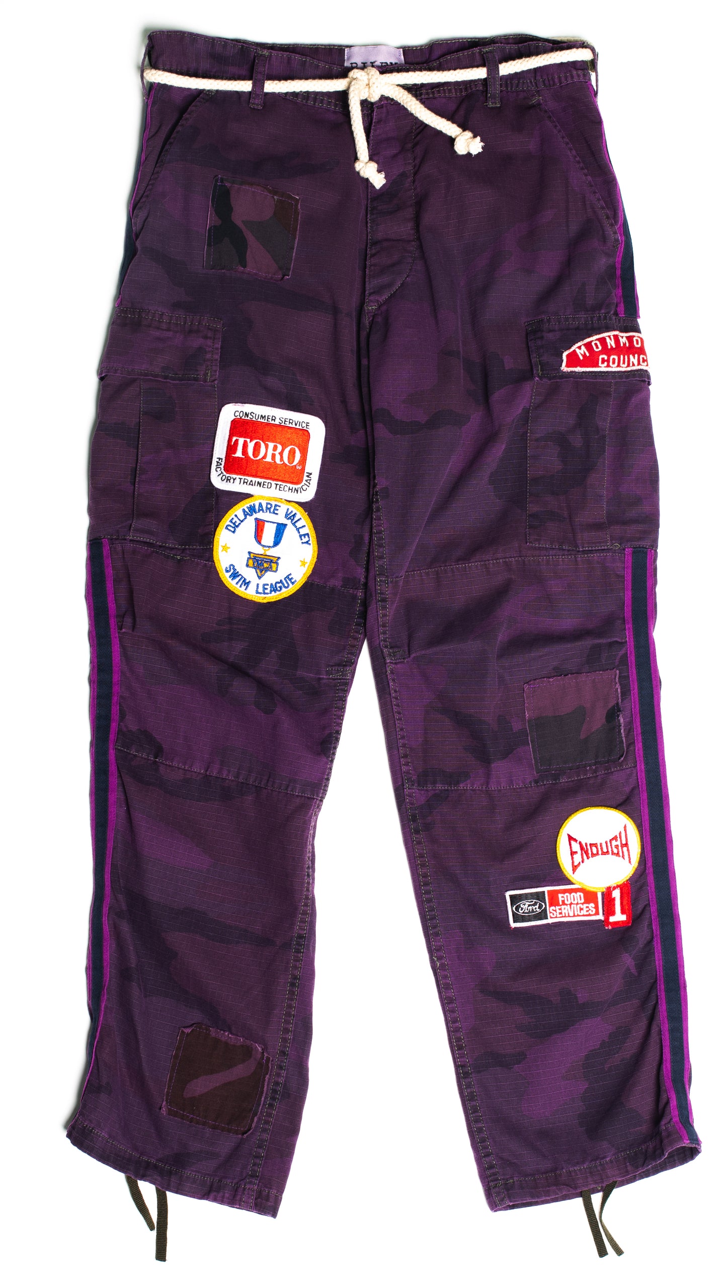 Ultraviolet All Patched Camo Trouser