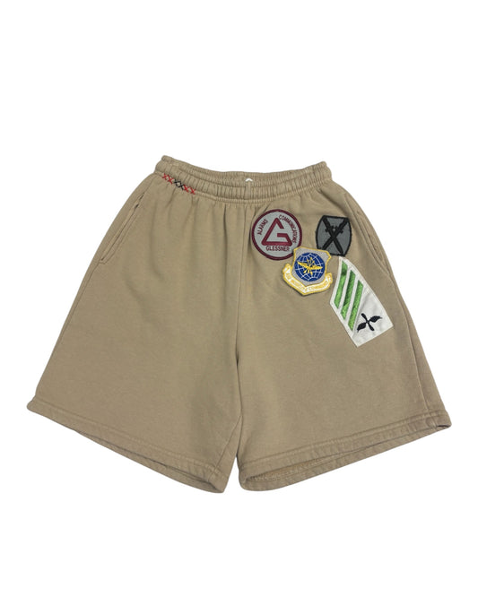 Nude All Patched Up Walking Short