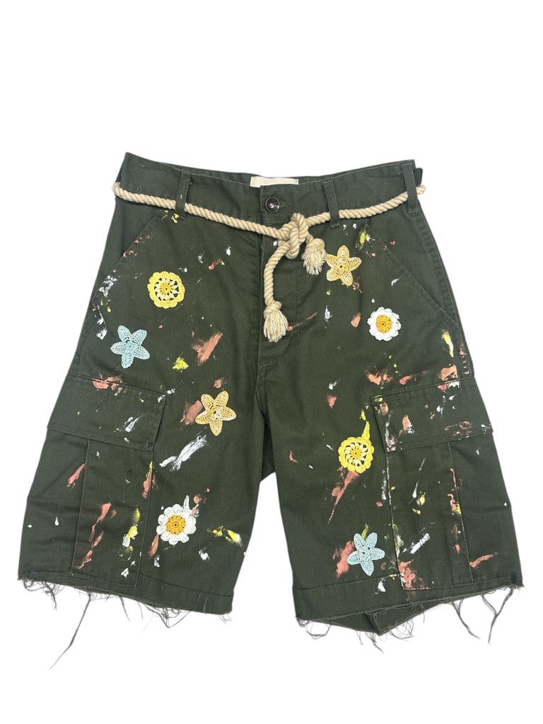 Long Stroke Flower Girl Shorts