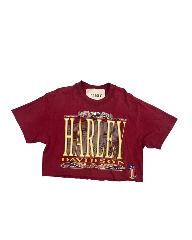 Harley Davidson Cropped Tee Rocky Mount, North Carolina