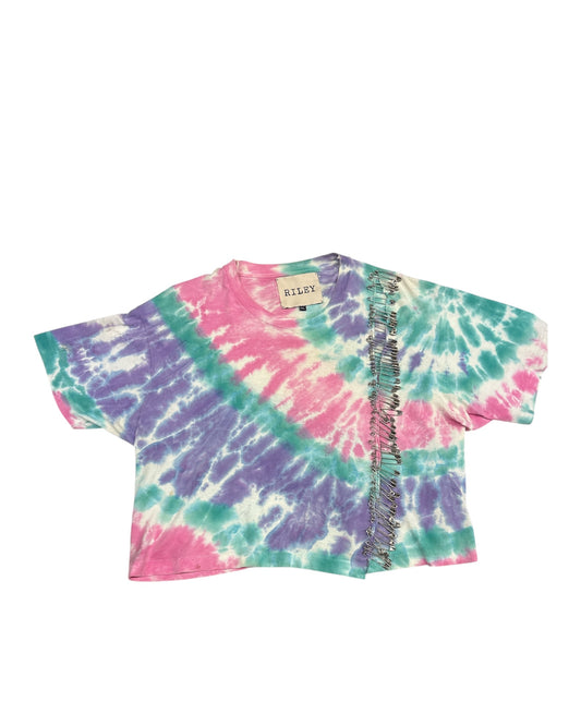 Tie Dye Safety Pin T-Shirt
