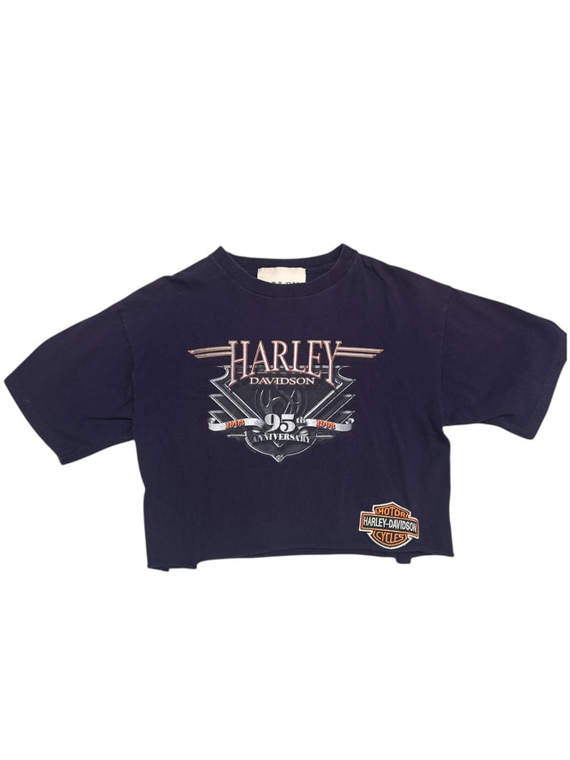 Harley Davidson "Suburban Motors" Cropped Tee