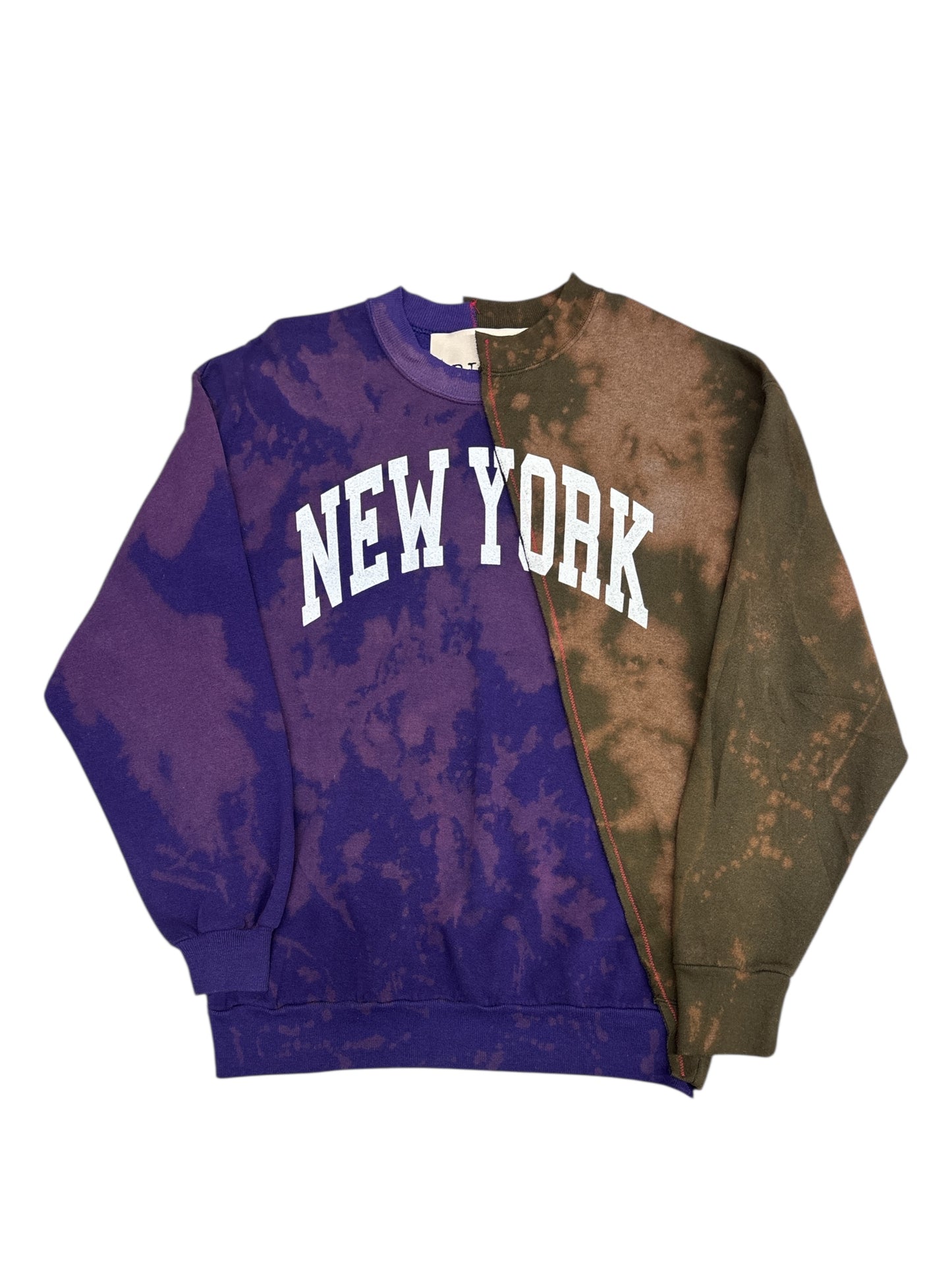 New York Special Wash Split Crewneck
