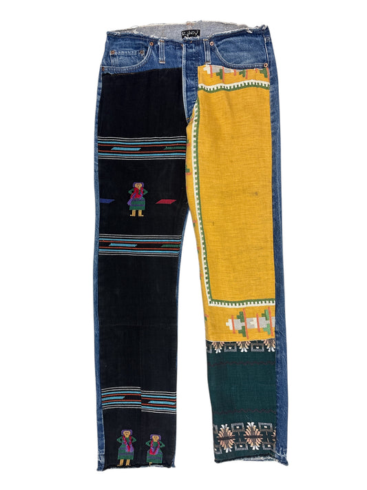 Handwoven Heritage Jean