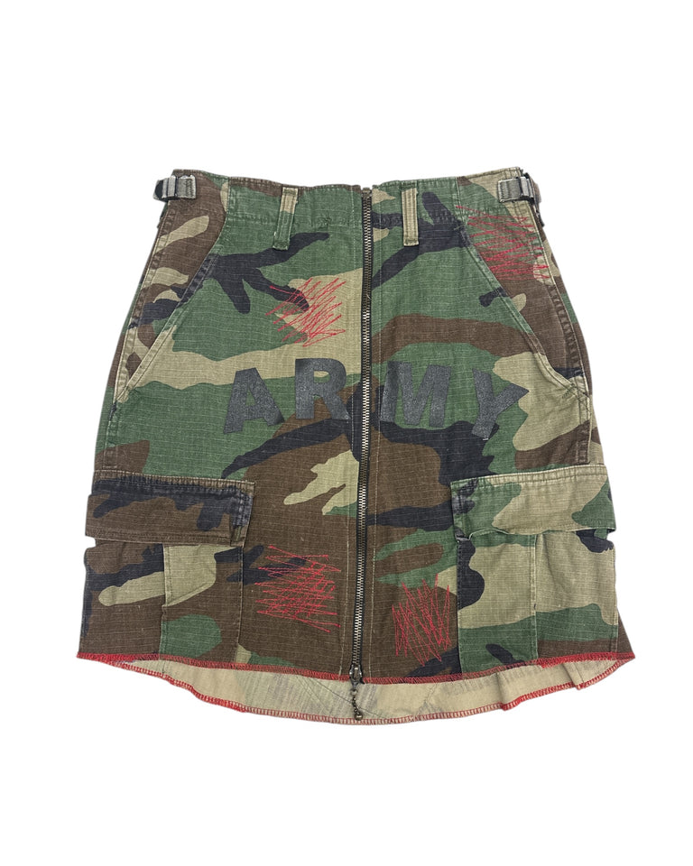 ARMY Camo Mini Skirt