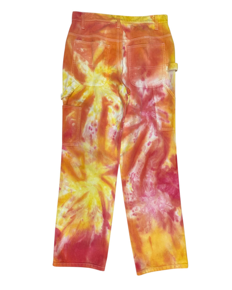 Tie Dye Blast Re-worked Painter Pant