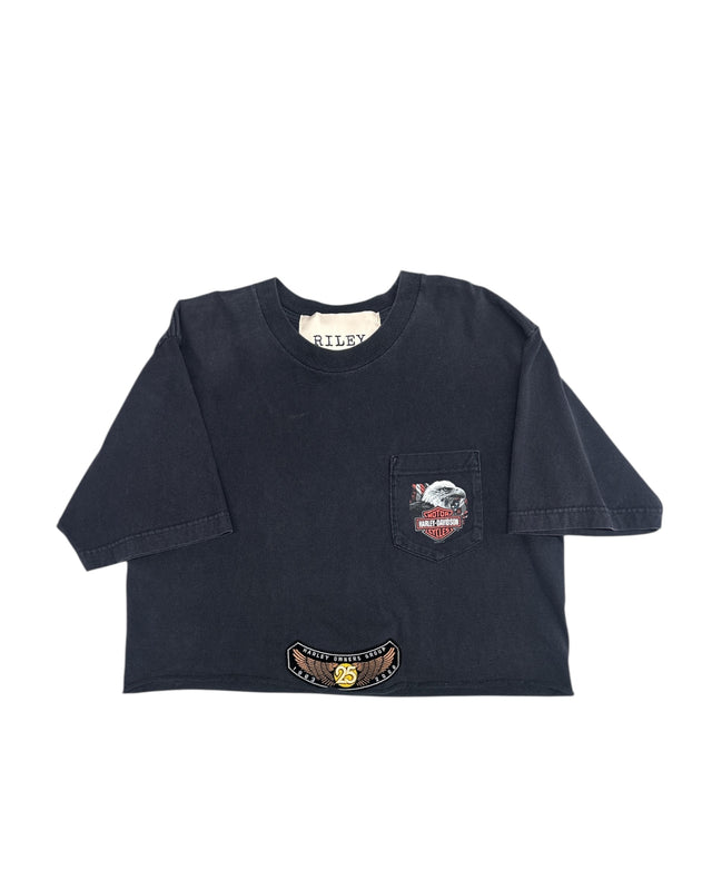 Harley Davidson "Treasure Coast" Cropped Tee
