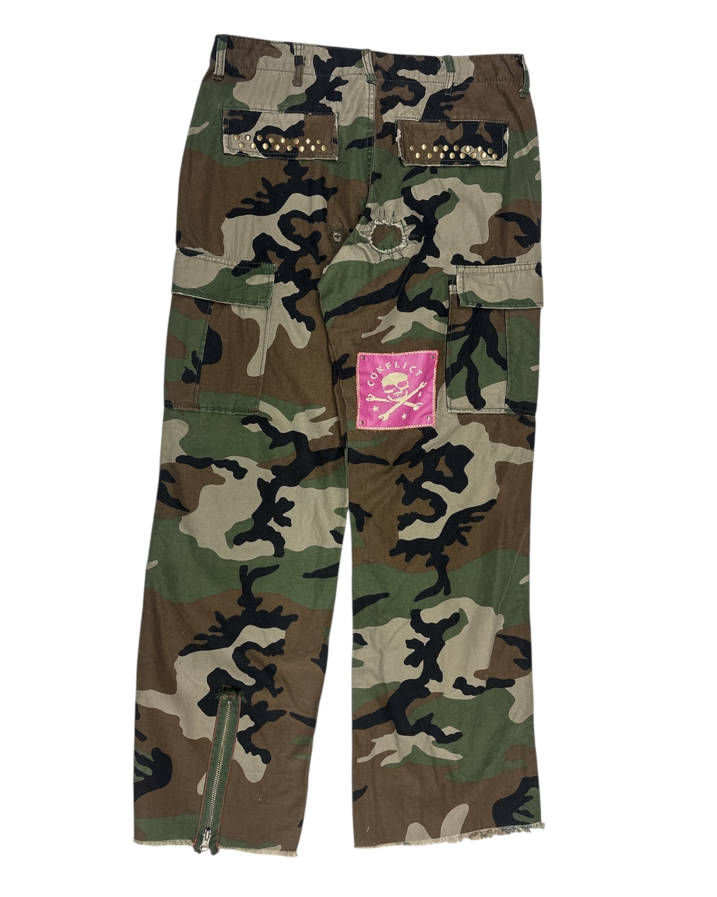 Punk Rock Camo Trousers