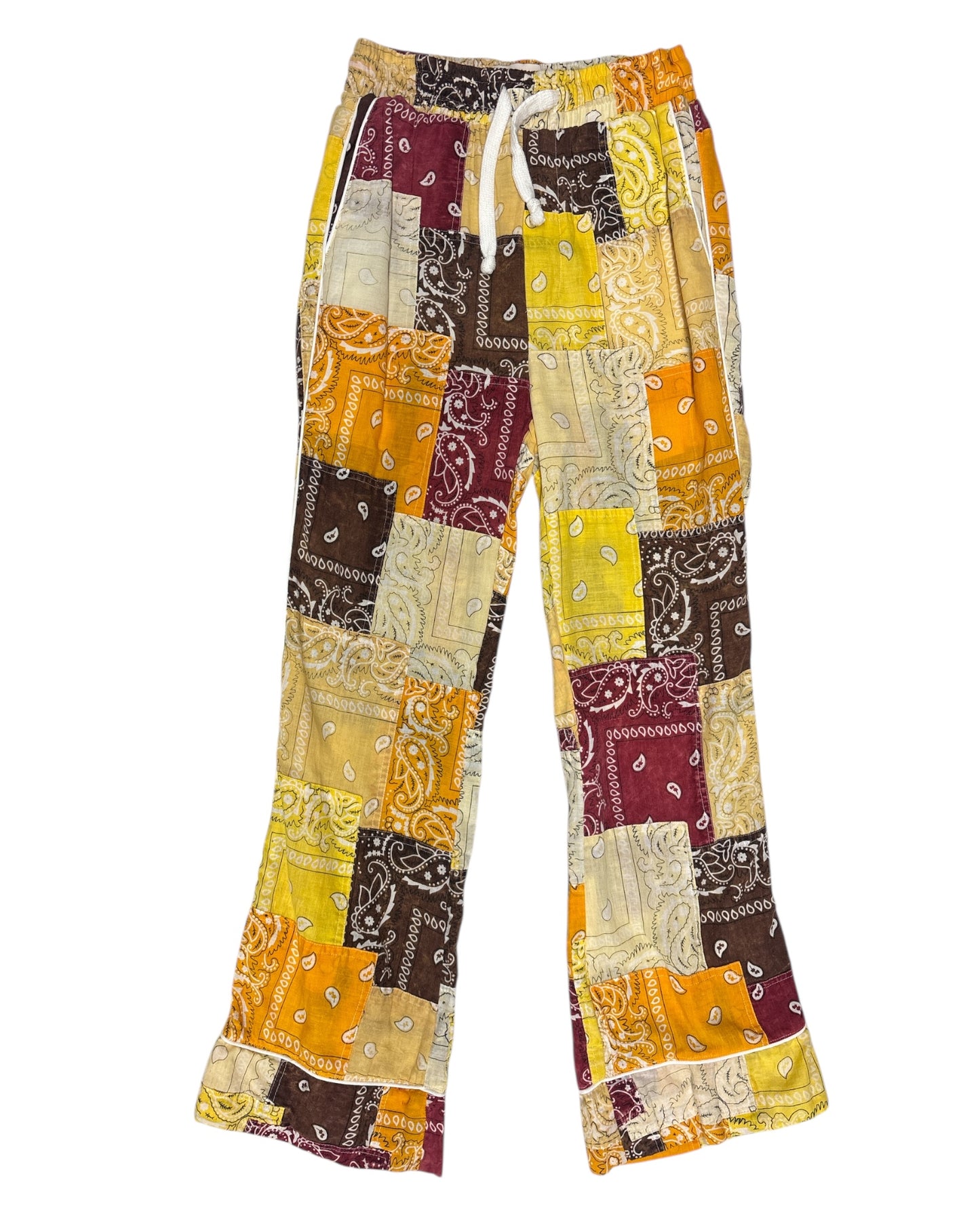 Patchwork Bandana Pants