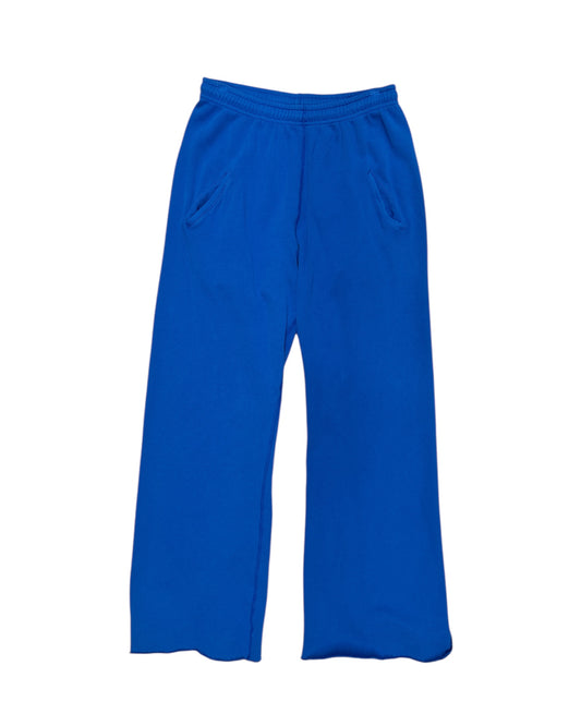 Cobalt Wide Leg Sweatpant