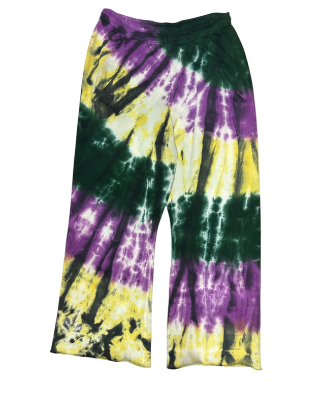 Tie Dye Swirl Wide Leg Sweatpant