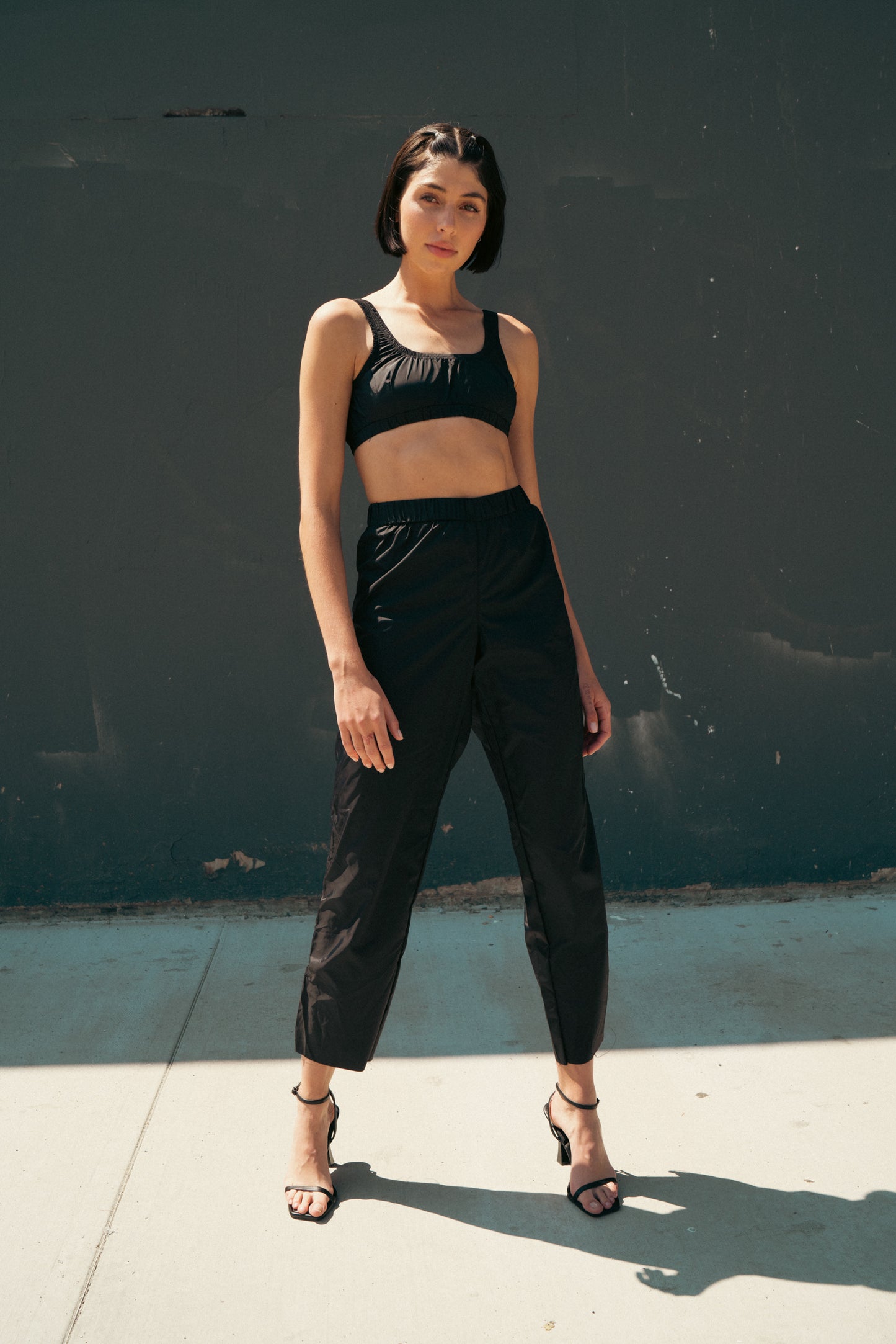 Nylon Track Pants