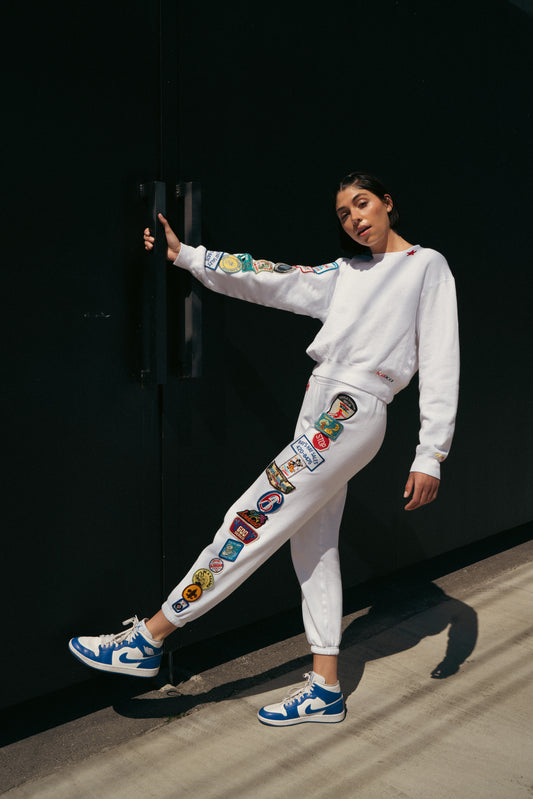 Only One All Patched Up Crewneck