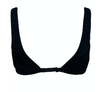 Nylon Bra Top in Navy