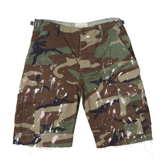 Artist Camo Cut-Off Short