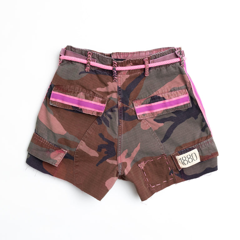 Hot Pink Camo Shorts