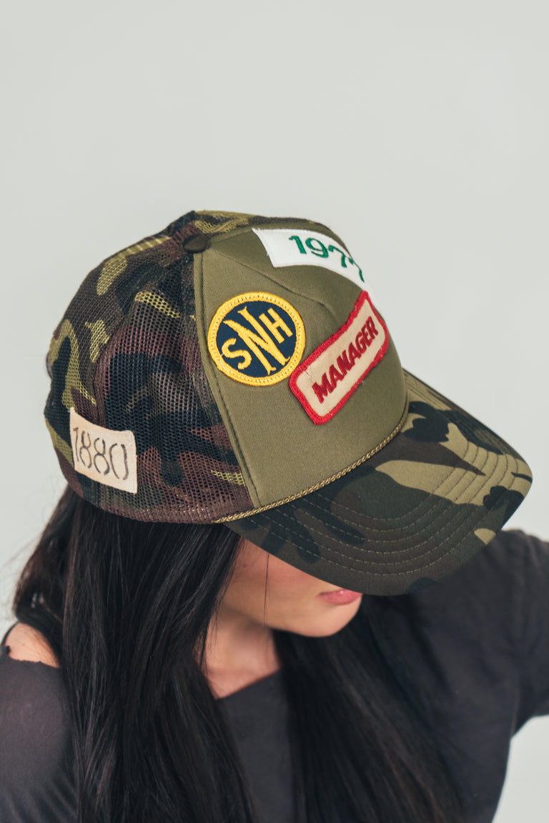 Camo All Patched Up Trucker Hat