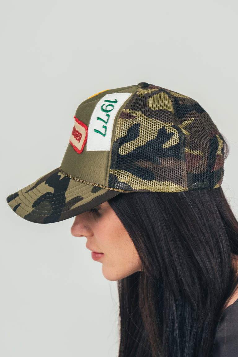 Camo All Patched Up Trucker Hat