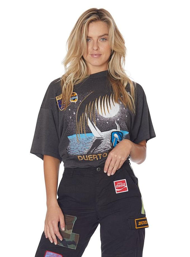 Sail Away Traveler Tee with Patches