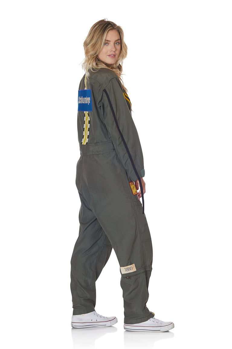 Speed Racer Vintage Jumpsuit with Patches