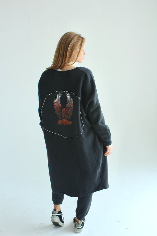 Vintage Black Eagle Duster