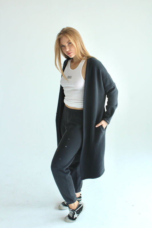 Vintage Black Eagle Duster