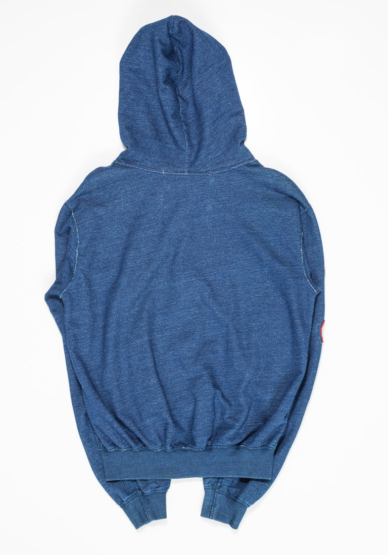 Indigo All Patched Up Zip Up