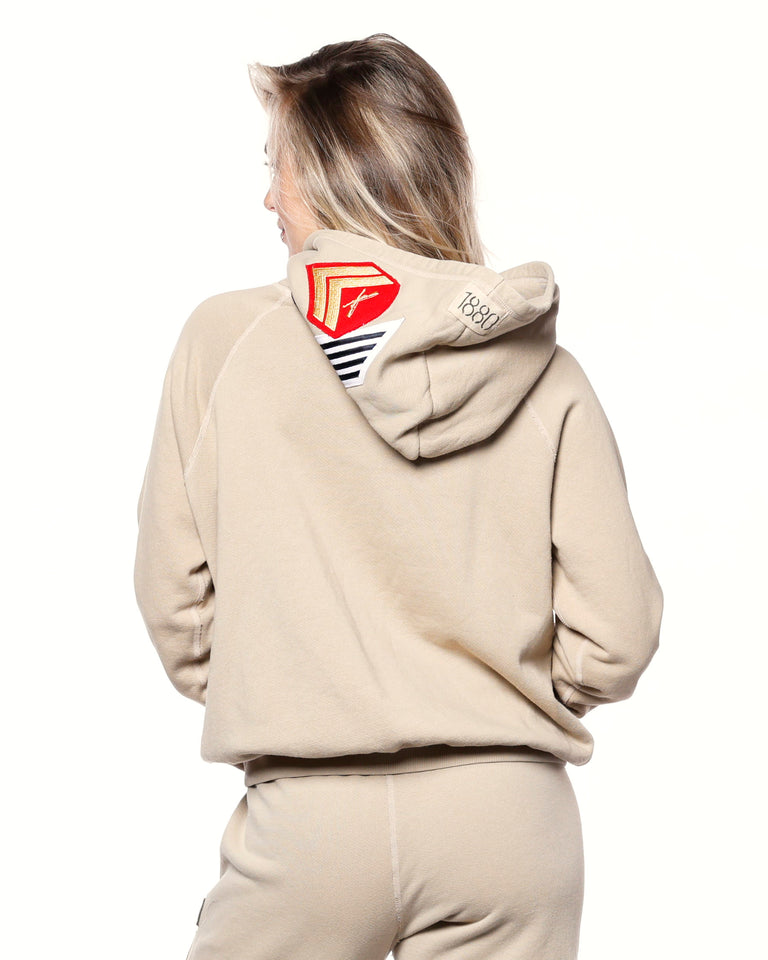 Nude All Patched Up Hoodie